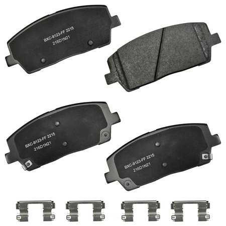 STOP BY BENDIX Stop Sbc2215 Stop Ceramic Brake Pad SBC2215